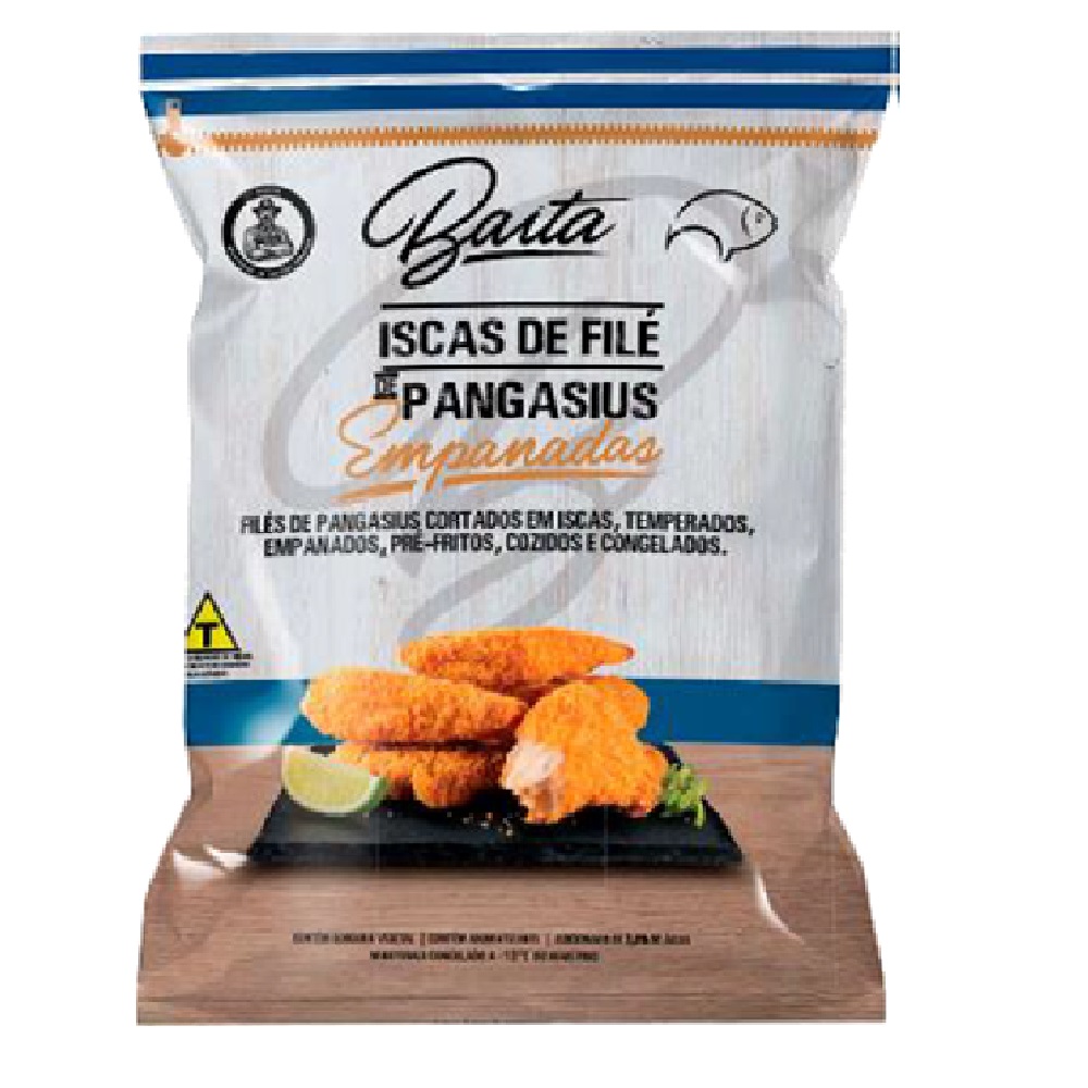 Peixe Empanado Foodservice Brasil Baita Congelado - 83847